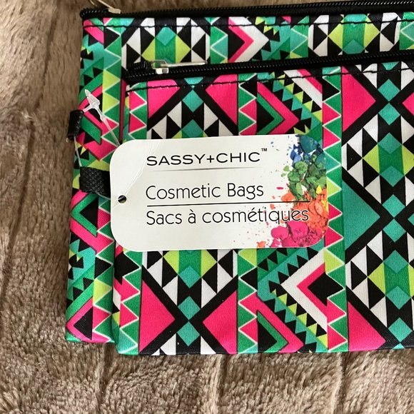 Set of 10 Two Sizes Cosmetic Hostess Bags NWT - Picture 1 of 4